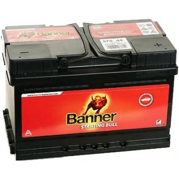 Banner 57044 Starting Bull 12V 70Ah 640A Autobatterie