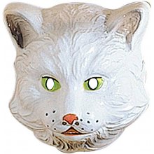 plastová maska Kočka