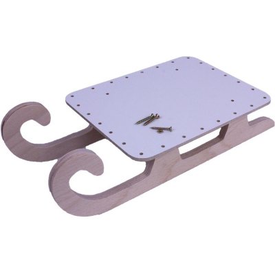 sáňky HDF 17x13 cm 22S013 – Zboží Dáma