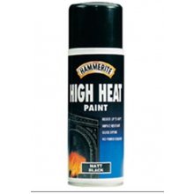 Hammerite spray žáruvzdorná černá mat 600C 400 ml