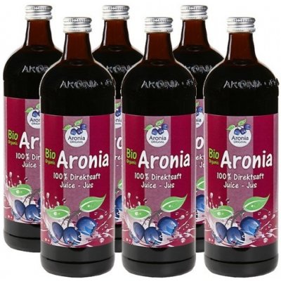 Aronia original Bio Arónie 6 x 0,7 l