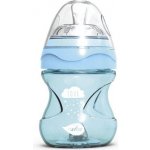 Nuvita lahvička Mimic Transparent blue 150ml – Sleviste.cz