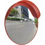 zahrada-XL Dopravní vypouklé zrcadlo PC plast oranžové 60 cm venkovní | Zboží Auto