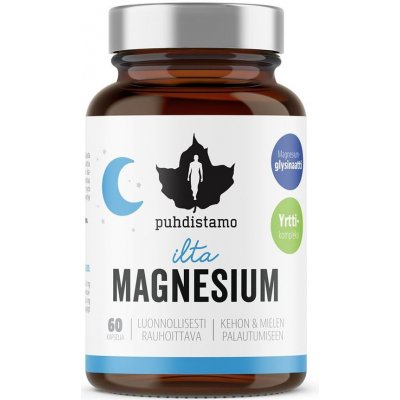 Puhdistamo Night Magnesium 60 kapslí
