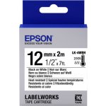 EPSON POKLADNÍ SYSTÉMY Epson Label Cartridge Heat Resistant LK-4WBH Black/White 12mm (2m) C53S654025