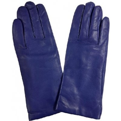 Junek dámské kožené rukavice modré – Zboží Mobilmania
