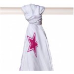 Kikko bambusová osuška 90x100 Magenta Stars – Sleviste.cz