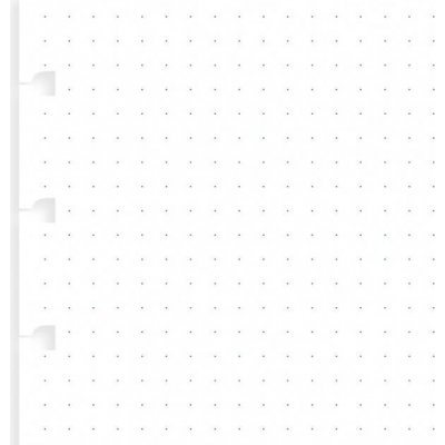 Filofax Náhradní listy tečkované náplň A5 zápisníků Notebook 32 listů – Zboží Živě
