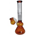 Black Leaf Skleněný ice bong s perkolátorem 31 cm Jantarová – Hledejceny.cz