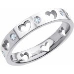 Bruno Prsten SRDCE s kamínky S3960 – Zboží Mobilmania
