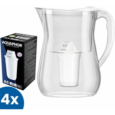 Aquaphor Lyon bílá + filtry Aquaphor A5 4 ks – Zboží Dáma