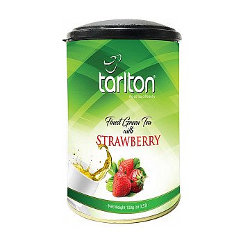 Tarlton Strawberry zelený čaj 100 g