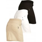 Litex dámská sportovní sukně bílá/černá/béžová Bílá – Zboží Mobilmania
