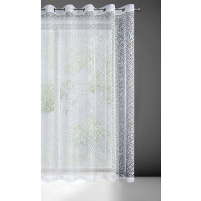 ZÁCLONA AMANDA 300X250 CM BÍLÁ – Hledejceny.cz