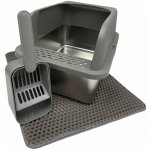 ComfortSteel Kočičí toaleta 36 x 30 x 51 cm – Zboží Mobilmania