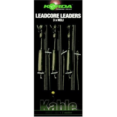 Korda Olověná Montáž Heli Leadcore Leader Gravel 3 ks – Zboží Dáma