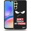 Pouzdro a kryt na mobilní telefon Samsung Picasee silikonové Samsung Galaxy A05s Angry Eyes Transparent černé