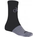 Sensor ponožky Tour Merino Wool černá/šedá – Zboží Mobilmania