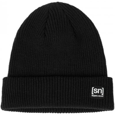 super.natural zimní merino čepice Basic beanie jet black – Hledejceny.cz