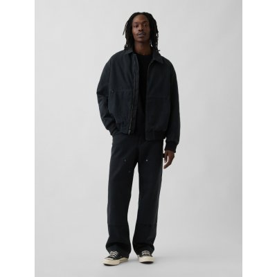 GAP Kalhoty '90s Loose Carpenter Černá – Zboží Dáma