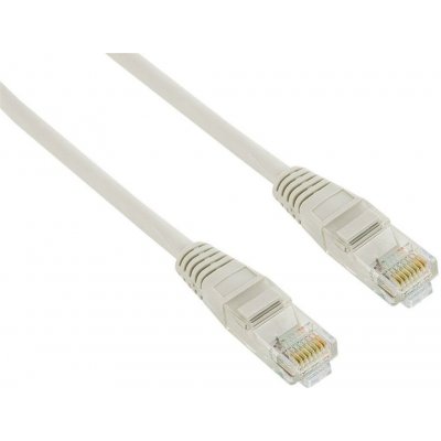 Datacom 50271004 UTP patch, Cat5e, 10m, šedý – Zboží Mobilmania