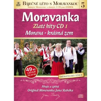 Moravanka - Morava - krásná zem CD – Zbozi.Blesk.cz