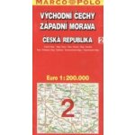 ČR 2 Východní Čechy Západní Morava 1:200 000 – Sleviste.cz