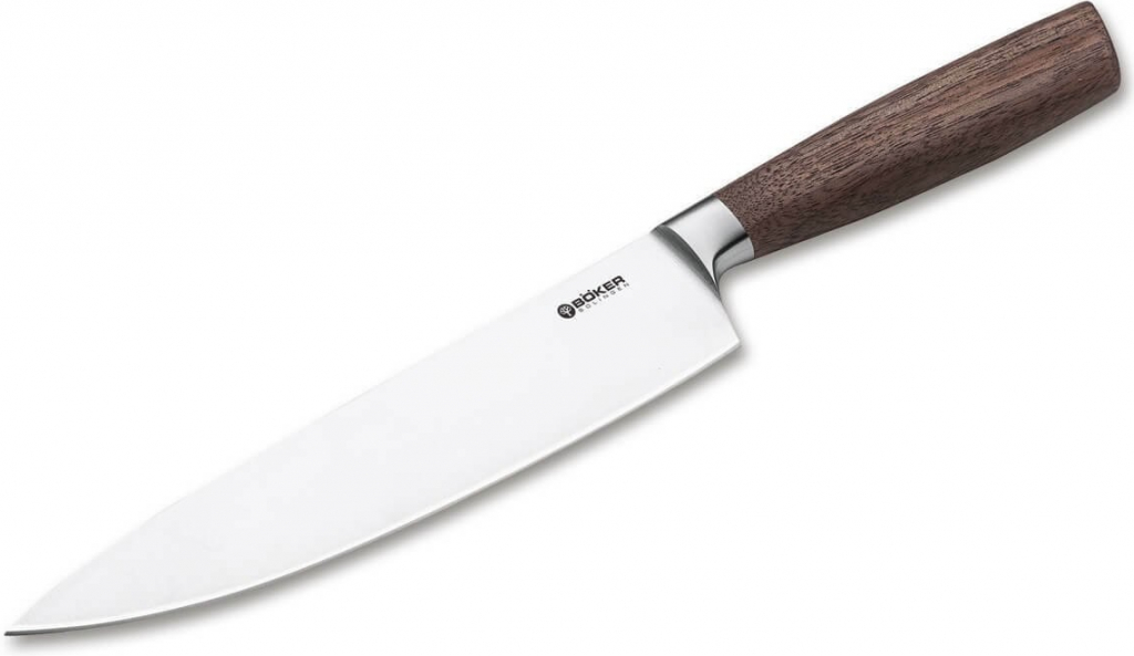 Böker Manufaktur Solingen Core Chef\'s Knife kuchařka nůž ořechové dřevo 20,7 cm