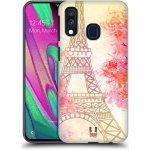 Pouzdro Head Case Samsung Galaxy A40 PAŘÍŽ TREES – Zboží Mobilmania