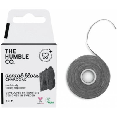 Humble Floss Charcoal zubní nit 50 m – Zboží Dáma