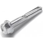 RAWLPLUG Šroub samovrtný ON do kovu max 12 mm, šestihranná hlava - zinek bílý Varianta: 5,5 x 38 mm – Hledejceny.cz