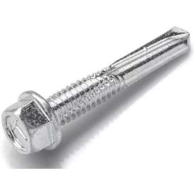 RAWLPLUG Šroub samovrtný ON do kovu max 12 mm, šestihranná hlava - zinek bílý Varianta: 5,5 x 38 mm – Hledejceny.cz