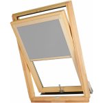 Dekodum Termoizolační roleta na střešní okno FAKRO 78x118 cm Grey Silver – Hledejceny.cz