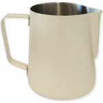 Ecocoffee konvička na šlehání mléka Barista, krémová, 600ml – Zboží Mobilmania