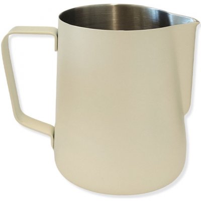 Ecocoffee konvička na šlehání mléka Barista, krémová, 600ml – Zboží Mobilmania