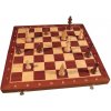 Šachy Drevene sachy Šachy turnajové č.5 s intarzovanou šachovnicí