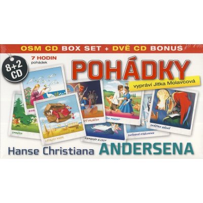 Pohádky Hanse Christiana Andersena - 10CD – Hledejceny.cz