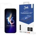 3mk hybridní sklo FlexibleGlass Lite pro Apple iPhone 16 5903108586429 – Zboží Živě