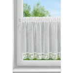 EUROFIRANY KRÁTKÁ ZÁCLONA NA PÁSCE GAJA 150X60 CM KRÉMOVÁ – Hledejceny.cz