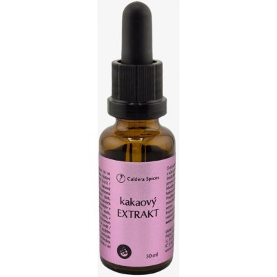 Caldera Spices Kakaový extrakt 30 ml – Hledejceny.cz