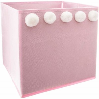 Atmosphera Úložný box Pom 29x29x29 růžová – Hledejceny.cz