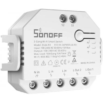 Sonoff Dual Relay Wi-Fi Smart Switch – Sleviste.cz