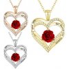 Náhrdelník Lilley Jewelry rose love JN687