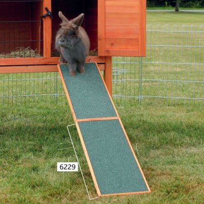 Trixie dřevěná rampa k domkům a králíkárnám 20 x 50 cm – Zboží Dáma