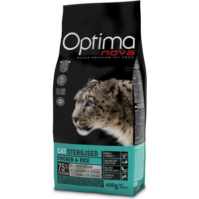 OPTIMA nova Cat STERILISED 400 g – Zboží Mobilmania