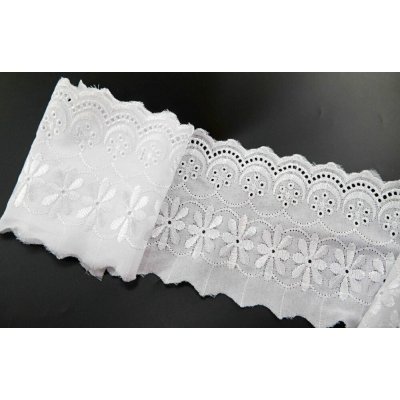 Madeira - bílá - šířka 10 cm – Zboží Dáma