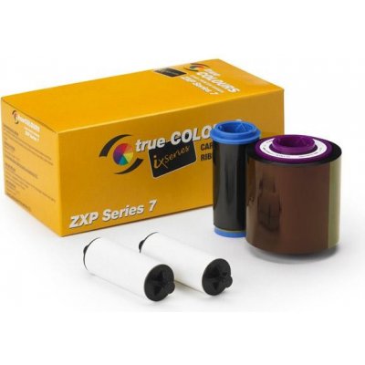 Páska Zebra ZXP7, monochromatická barvící páska pro potisk plastových karet, černá – Zboží Živě