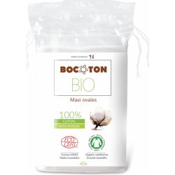 Bocoton odličovací tampony z biobavlny square cotton pads 40 ks