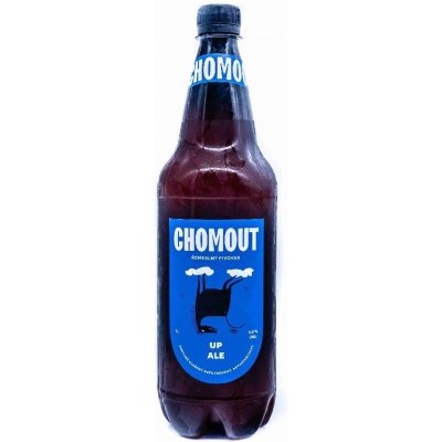 Chomout UP ALE 11 plné světlé pivo 4,8 % 1 l (pet)