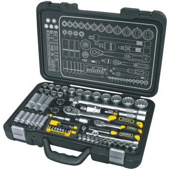 PROTECO SN-1214-A21 SPLINE 60 dílů 1/4", 1/2"